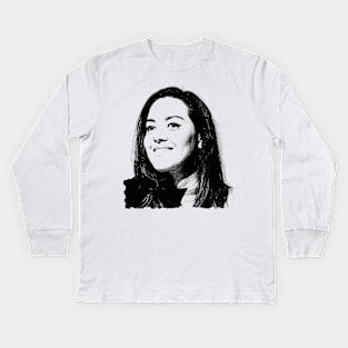 Aubrey Plaza Kids Long Sleeve T-Shirt